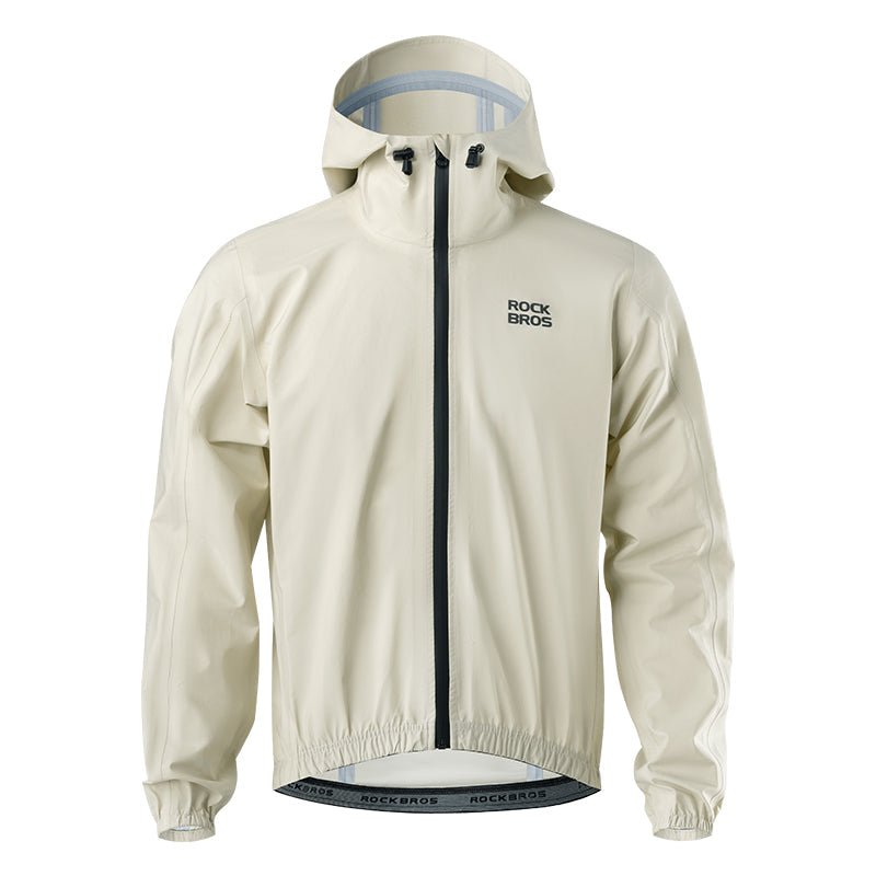 ROCKBROS Men's Cycling Running Windbreaker Windproof Jacket Lightweight High Visibility