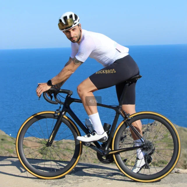 Men’s Cycling Bib Shorts for 77–104°F - YDDK013