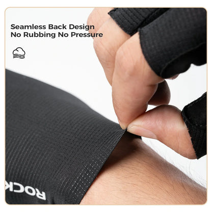 Plain Full-Finger Cycling Gloves