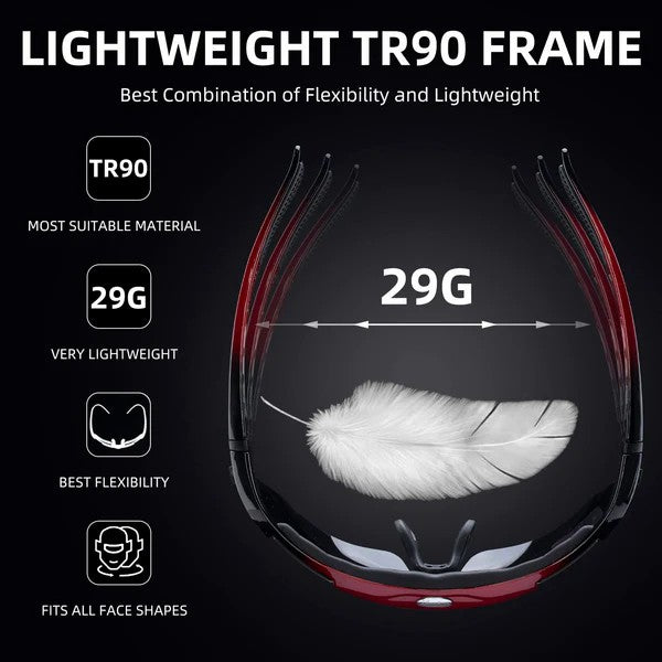 Polarized Cycling Sunglasses UV Protection