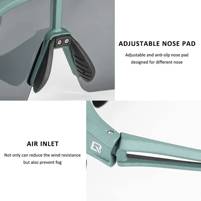 Polarized Cycling Sunglasses UV Protection Sports Eyewear