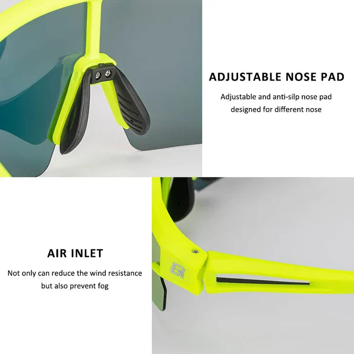Polarized Cycling Sunglasses UV Protection Sports Eyewear