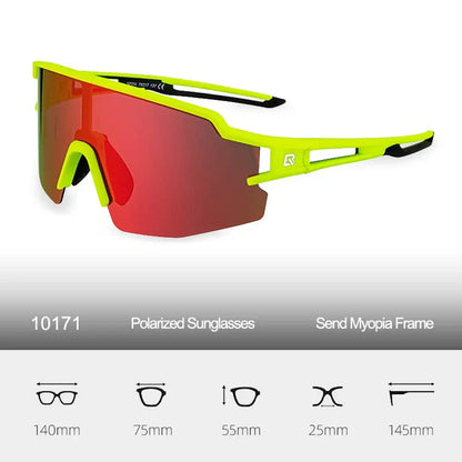 Polarized Cycling Sunglasses UV Protection Sports Eyewear