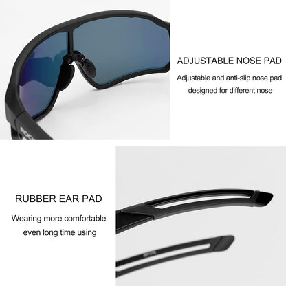 UV400 Polarized Sunglasses for Cycling