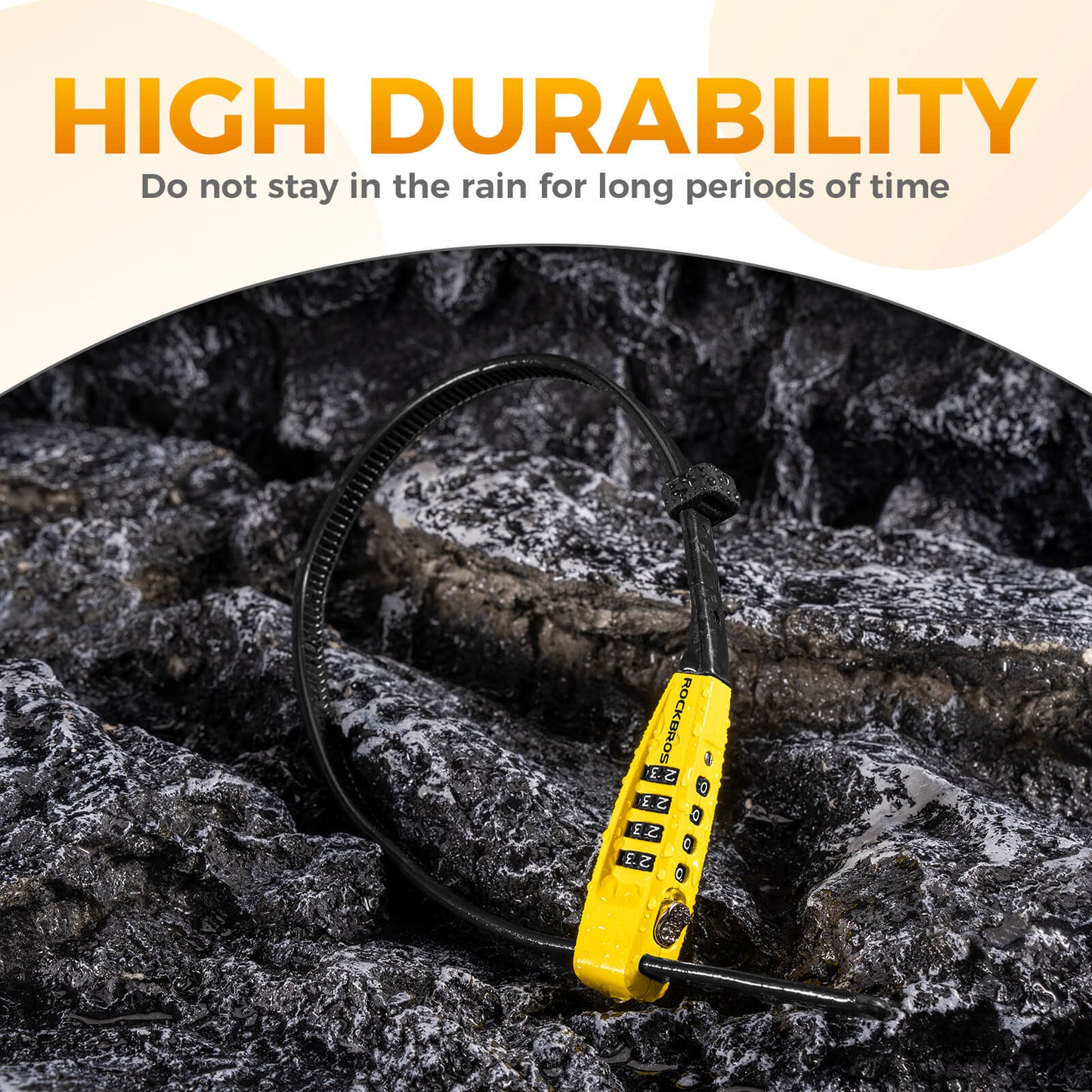 Portable Combination Cable Lock