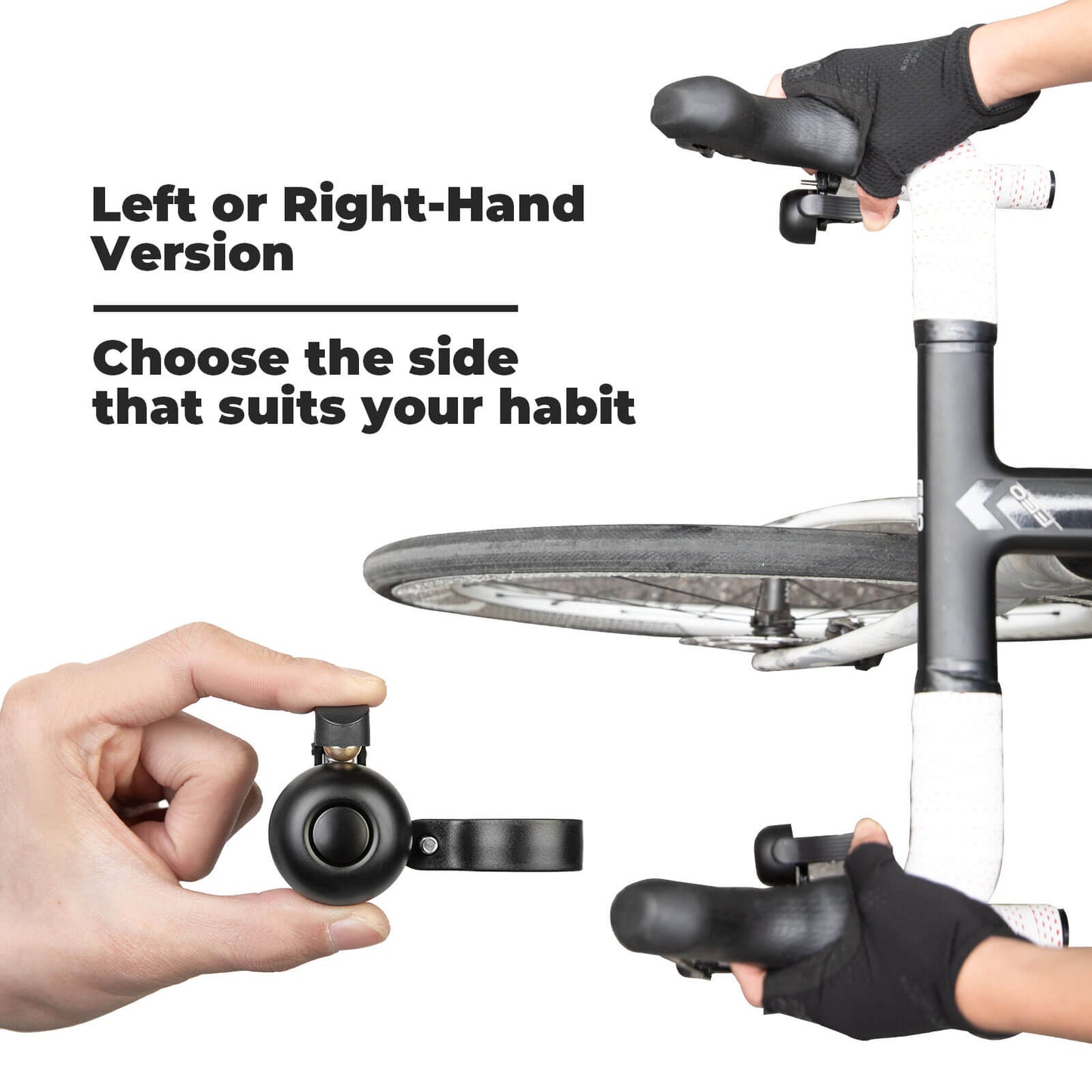 Bike Bell for Road Bike – Loud Sound Handlebar Ring