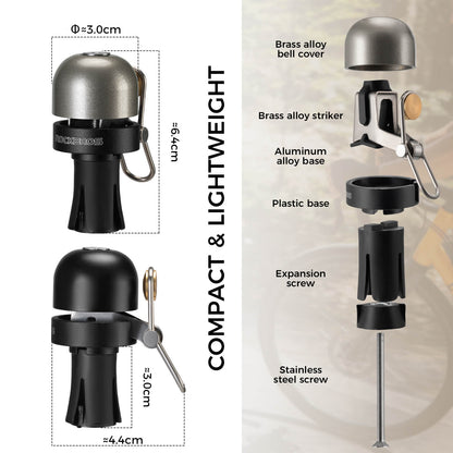 Aluminum Bike Handlebar Bell