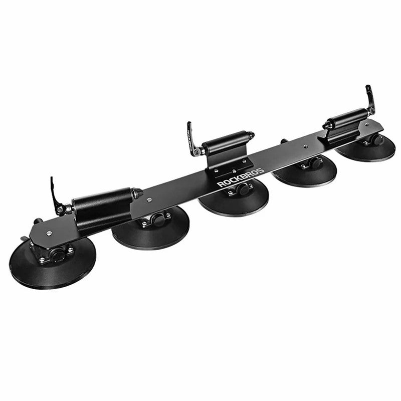 Suction Cup Bike Rack for Car Roof Quick Release Roof Mounted Carrier