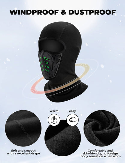 Thermal Balaclava Mask 3D Design