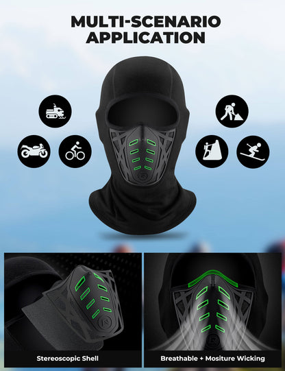 Thermal Balaclava Mask 3D Design
