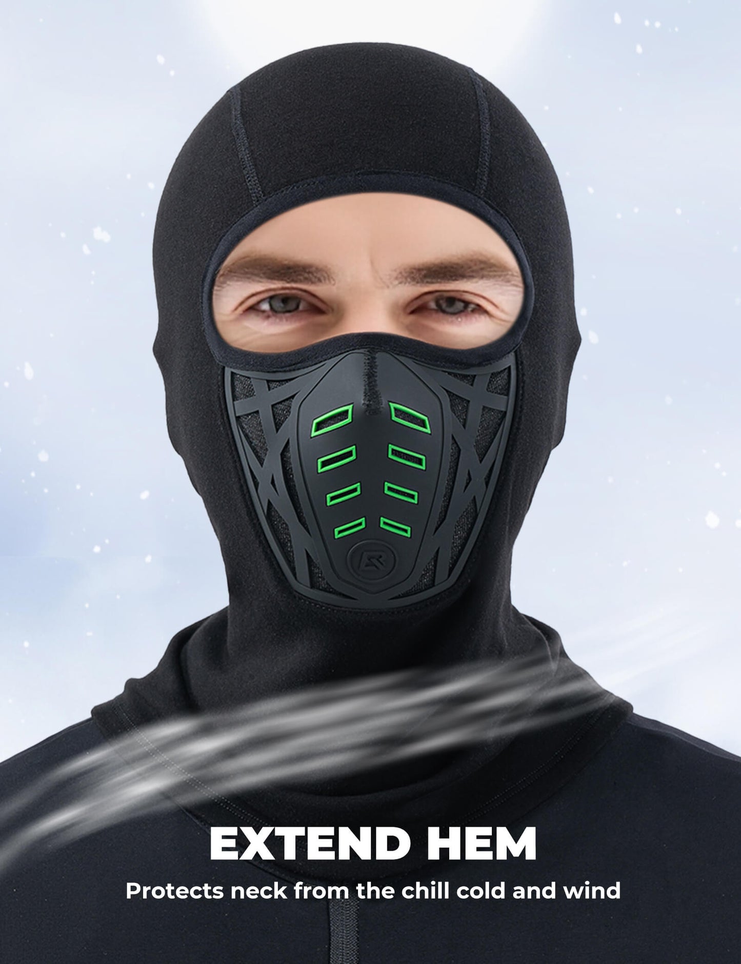 Thermal Balaclava Mask 3D Design