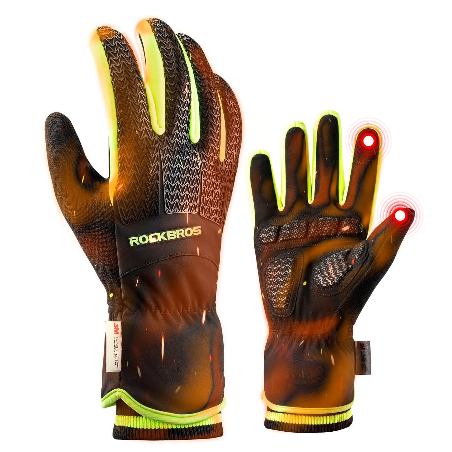 Thermal Full Finger Cycling Gloves