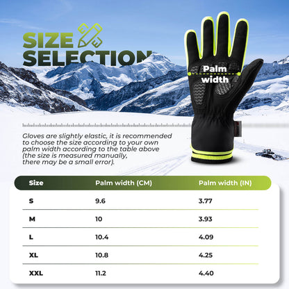 Thermal Full Finger Cycling Gloves