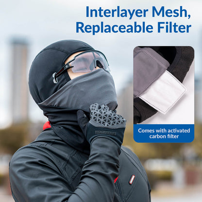 Thermal Ski Balaclava with Glasses Hole