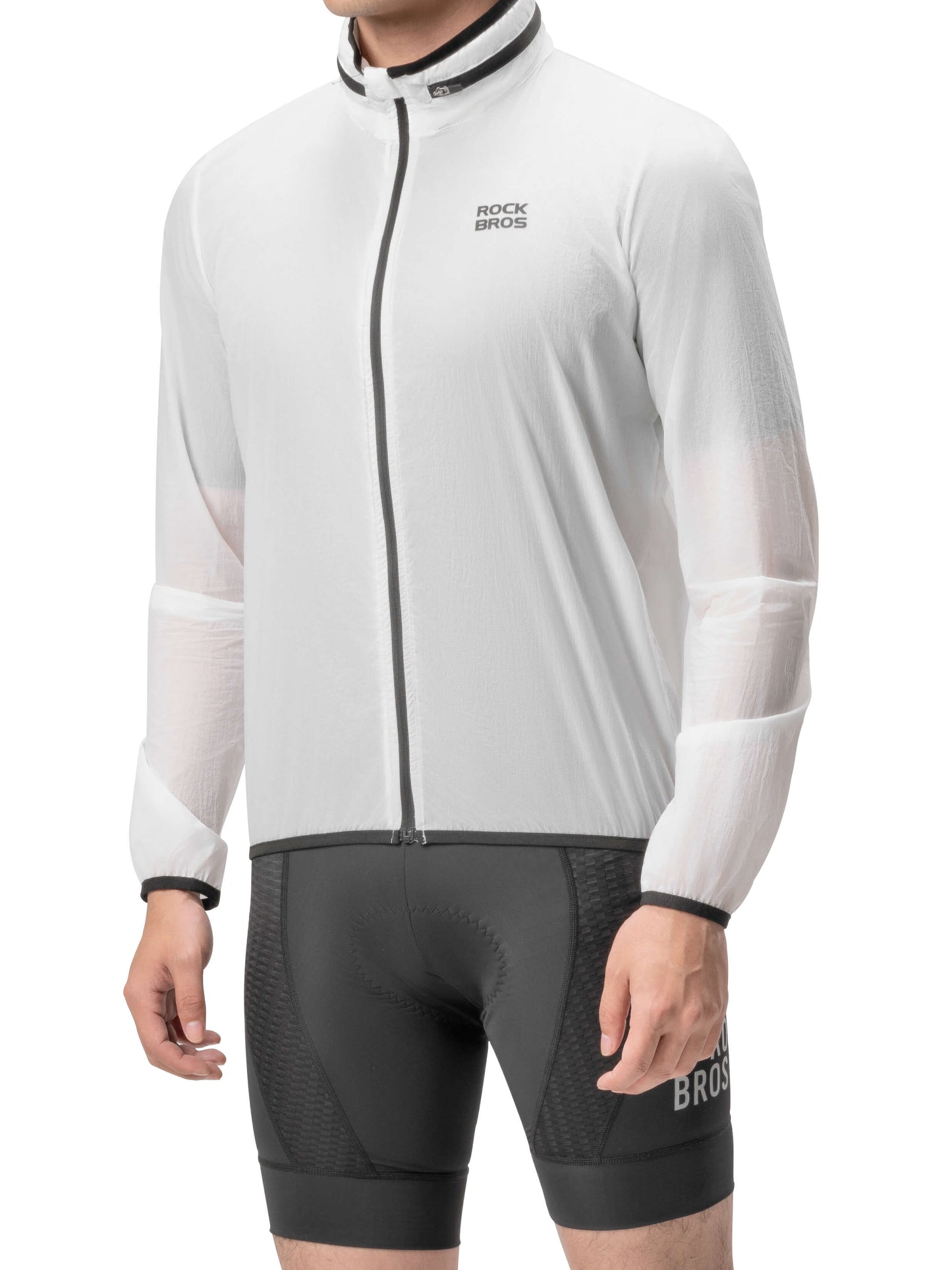 Unisex Solar-Powered Glow Cycling Jacket