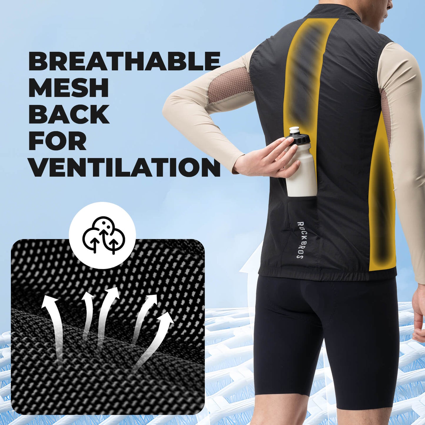 Unisex Windproof Cycling Vest