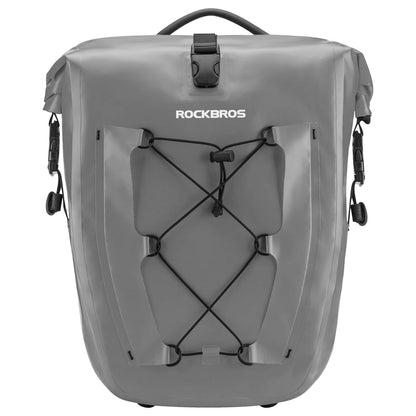 ROCKBROS Fully Waterproof Bike Pannier Large Capacity