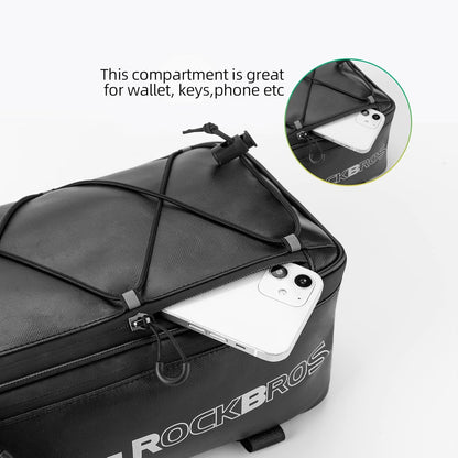 ROCKBROS Bike Rack Bag Saddle Pannier Bag Waterproof 6L or 9L