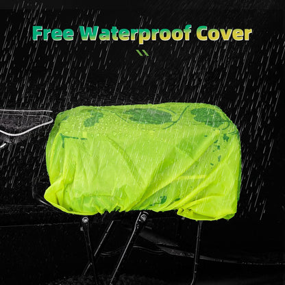 ROCKBROS Bike Rack Bag Saddle Pannier Bag Waterproof 6L or 9L