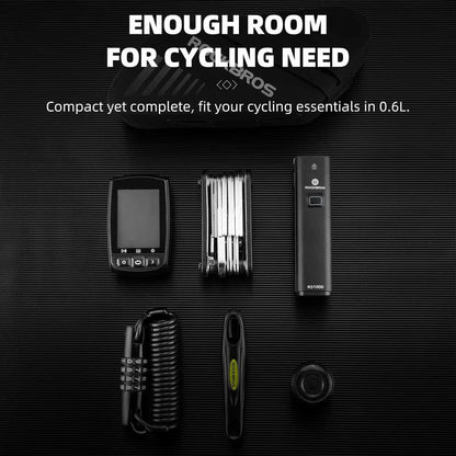 Waterproof Bike Saddle Bag - 0.6L