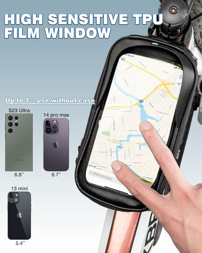Bike Phone Bag for Secure Riding and Easy Access
