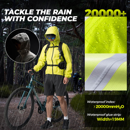 Unisex Waterproof Windproof Cycling Jacket