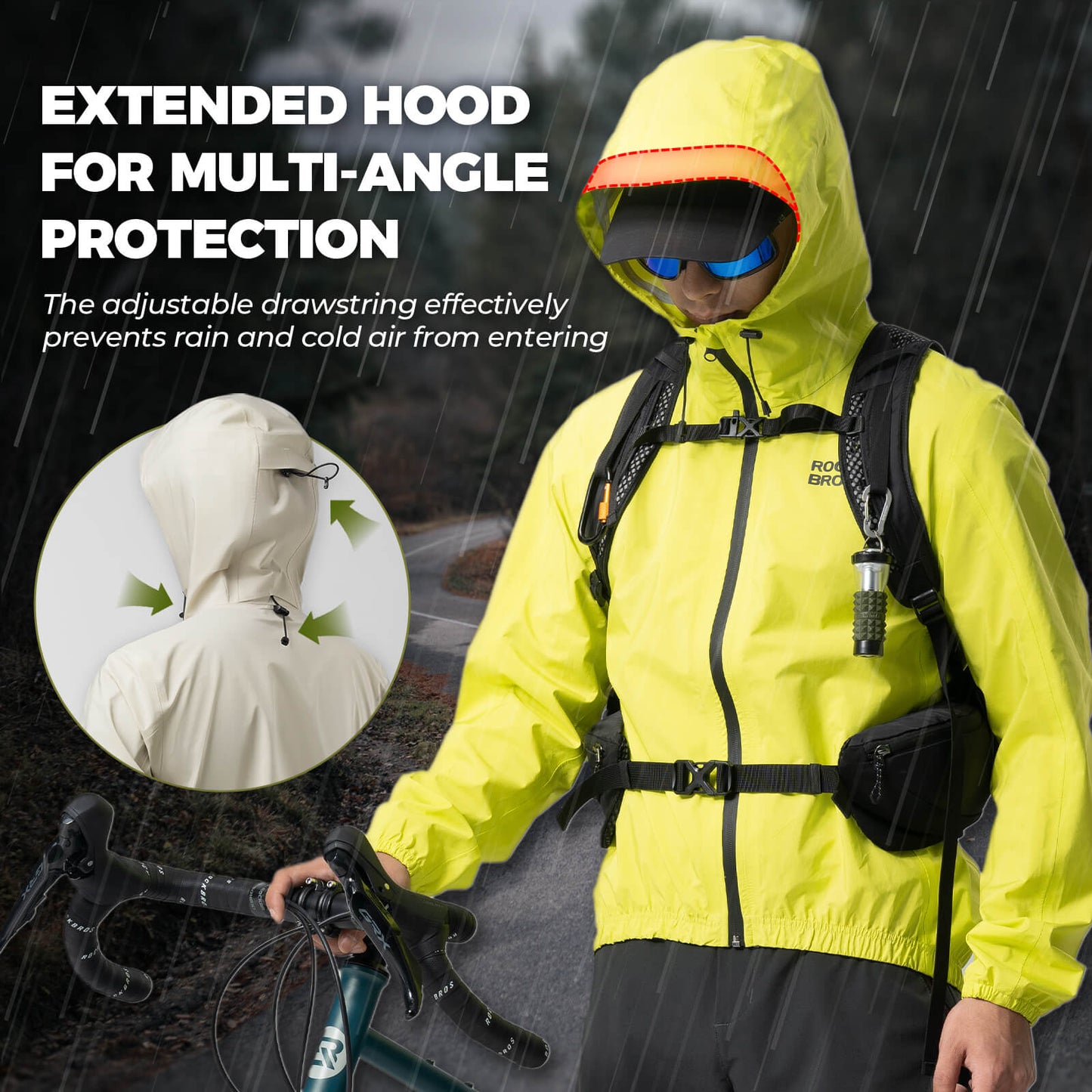 Unisex Waterproof Windproof Cycling Jacket