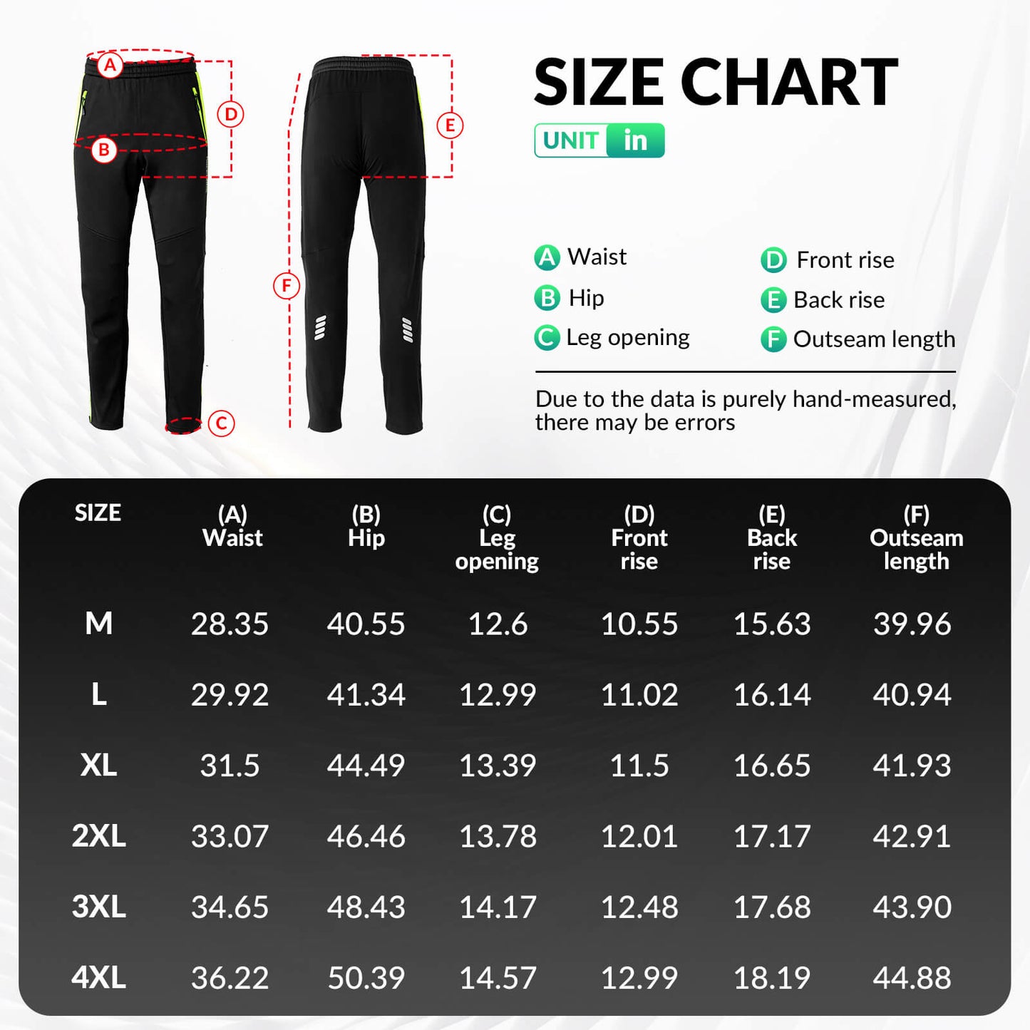 Unisex Unisex Thermal Cycling Pants