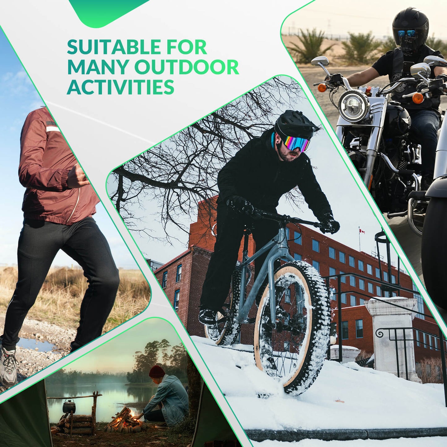 Unisex Unisex Thermal Cycling Pants