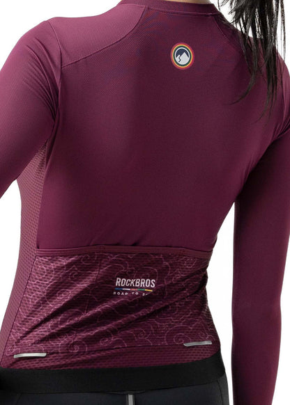 Women's ROAD-TO-SKY Long-Sleeve Cycling Jersey