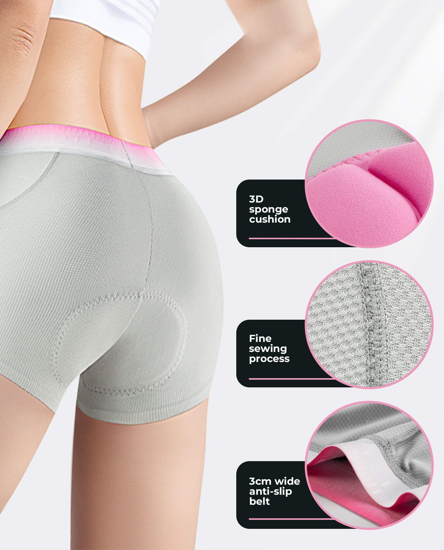 Women's 3D Padded Cycling Inner Shorts