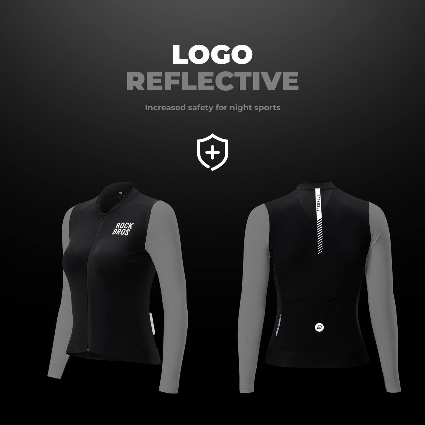 Women's Breathable Long-Sleeve Cycling Jersey