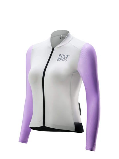 Women's Breathable Long-Sleeve Cycling Jersey