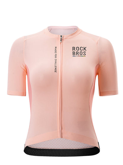 Women's ROAD-TO-SKY Quick-Drying Short-Sleeve Cycling Jersey