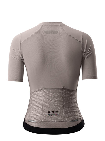 Women's ROAD-TO-SKY Quick-Drying Short-Sleeve Cycling Jersey