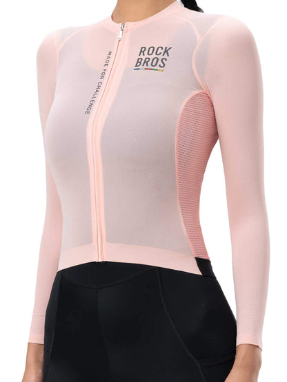 Women's ROAD-TO-SKY Quick-Drying Long-Sleeve Cycling Jersey