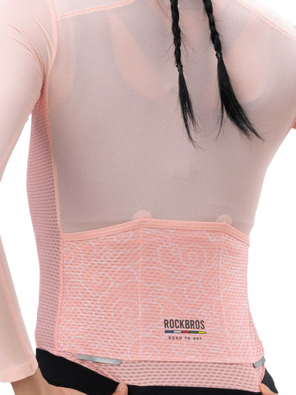 Women's ROAD-TO-SKY Quick-Drying Long-Sleeve Cycling Jersey