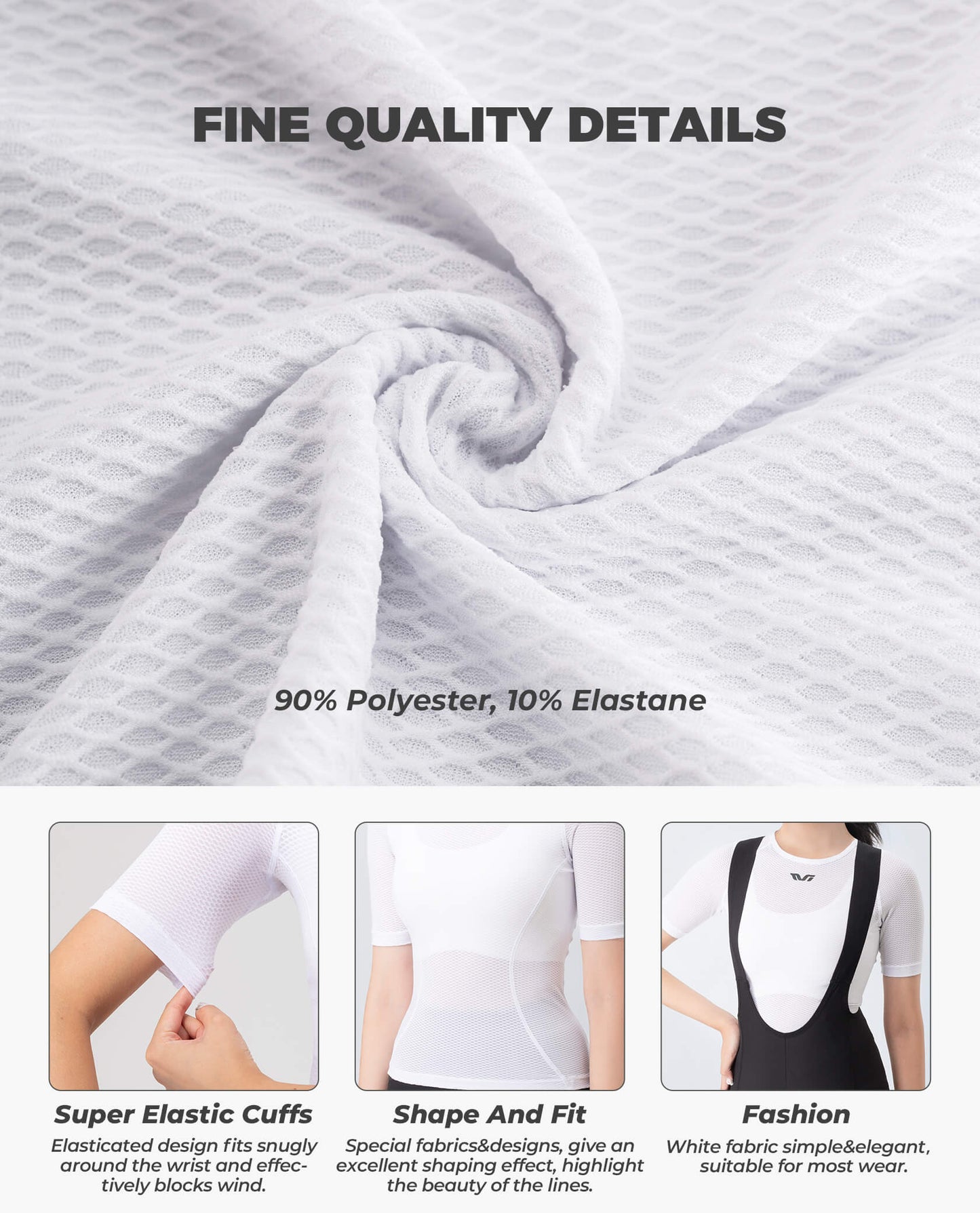 Women's TVI Cycling Base Layer Short Sleeve Jersey