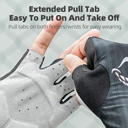 Half Finger Bike Padded Cycling Gloves