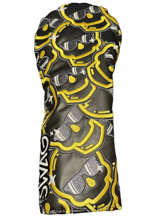 Swag Golf Mystery Box Gold Skull Driver Headcover