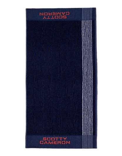 Scotty Cameron 2024 US Open Vintage Caddy Golf Towel Black/Navy/Red