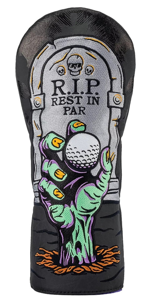Swag Golf - Halloween Spooky RIP Rest In Par Limited Edition Driver Headcover *opened, no bag*