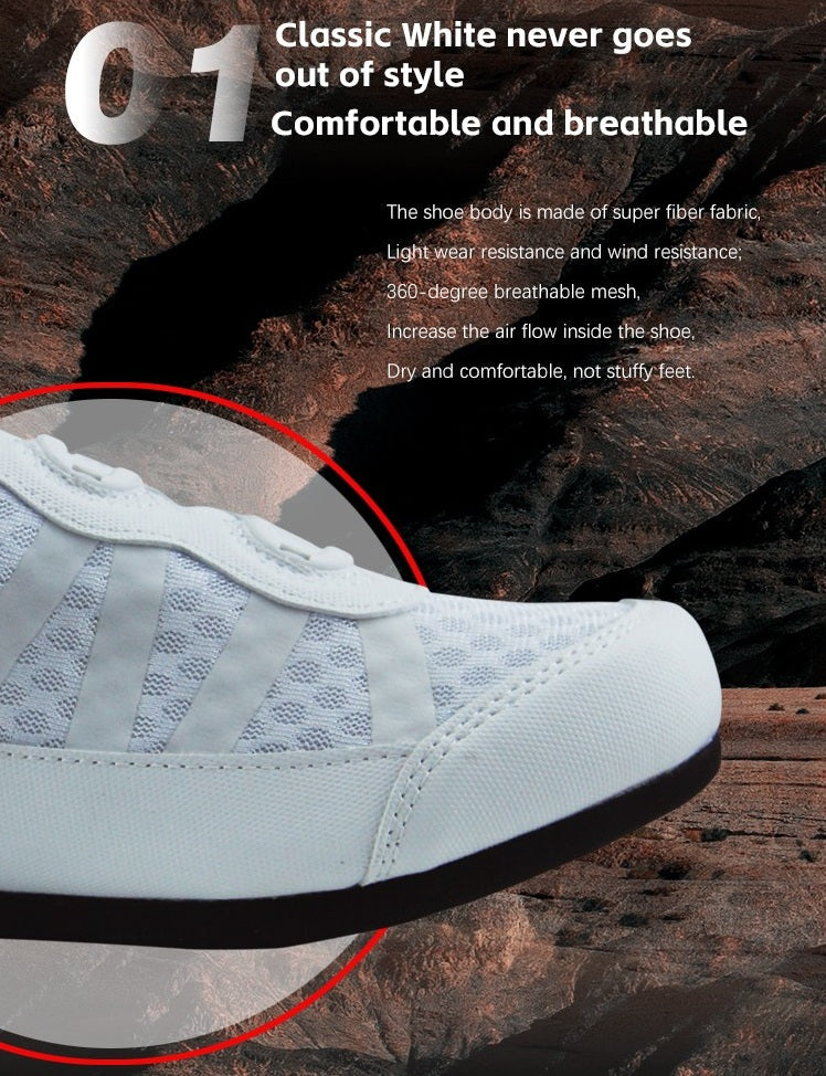 SD014 Casual Shoes - White