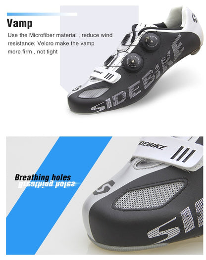 SD002 PRO RD Shoes- Black&Sliver