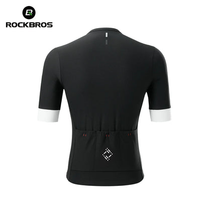 Cycling Short Sleeve Jersey Quick Dry for 77–100°F