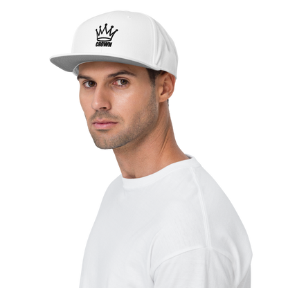 CROWN PICKLEBALL - Corona Snap-back Hat (White)