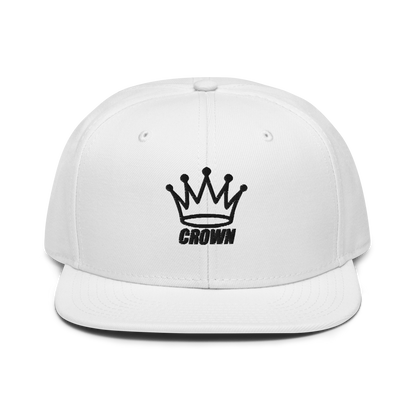 CROWN PICKLEBALL - Corona Snap-back Hat (White)