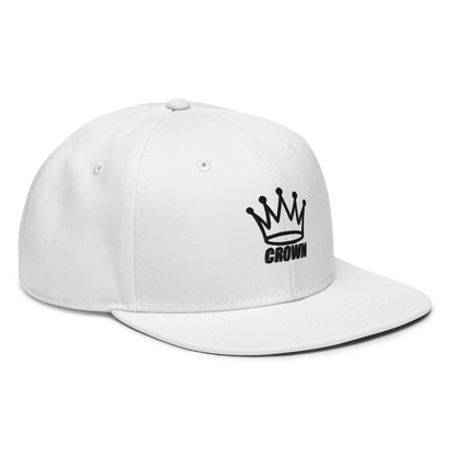 CROWN PICKLEBALL - Corona Snap-back Hat (White)