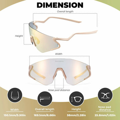 Agile Snake Photochromic Sports Sunglasses