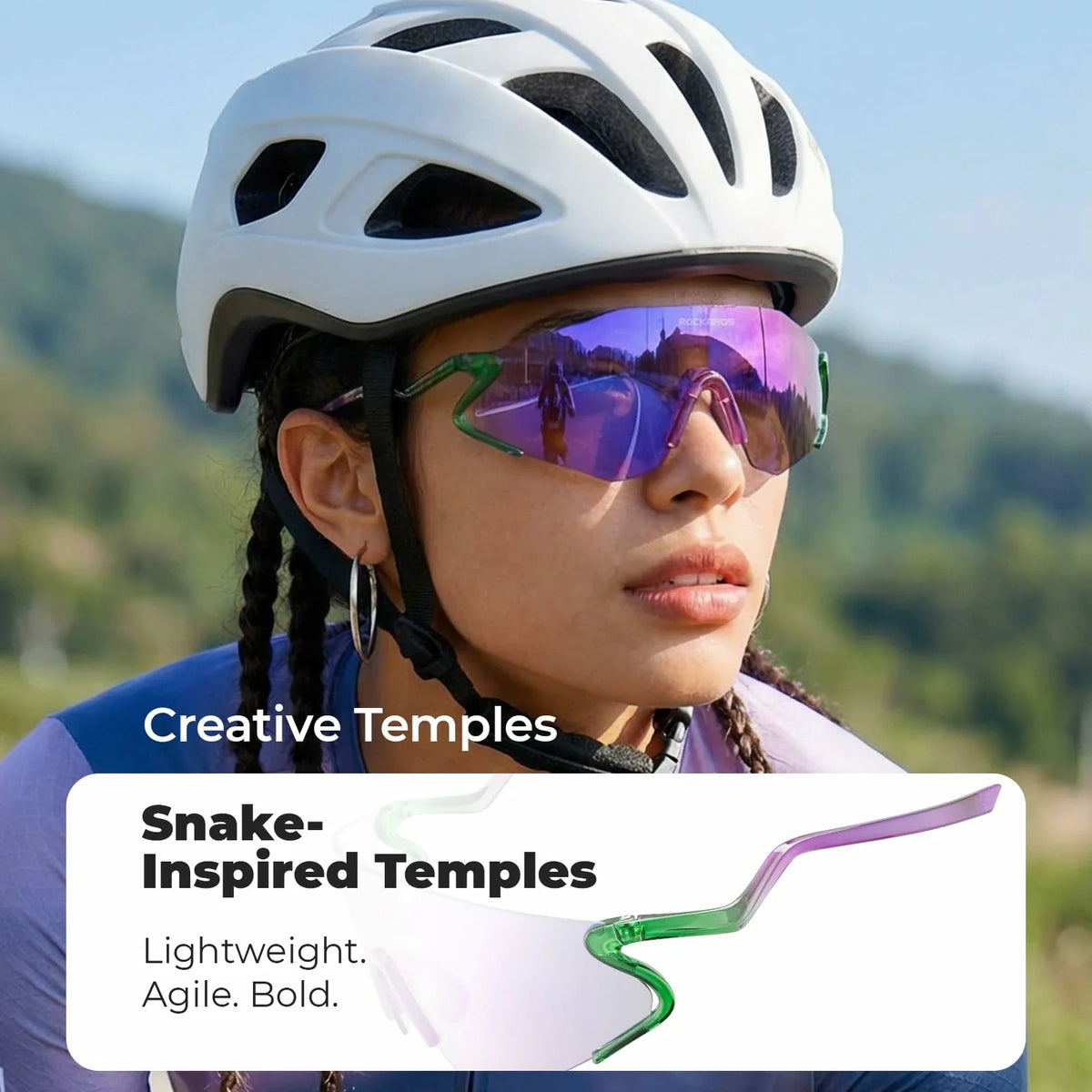 Agile Snake Photochromic Sports Sunglasses